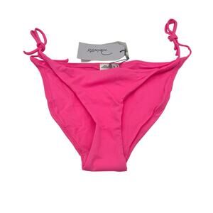 Peixoto Tonie Neon Pink String Bikini Bottoms M NWT Bombshell Swim